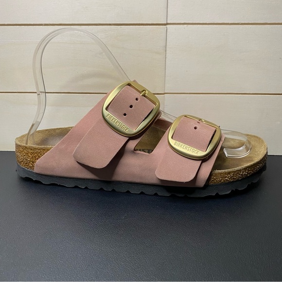 Birkenstock Shoes - Birkenstock Arizona Big Buckle Sandals Soft Pink Women's Size 6 Shoes EU37